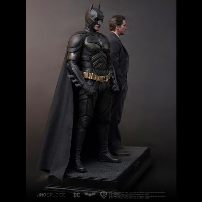 JND Studios 黑暗骑士三部曲 蝙蝠侠 布鲁斯·韦恩 1:3 雕像（克里斯蒂安·贝尔 单人 & 双人版）