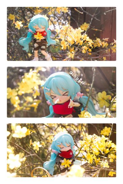 粘土娃 虚拟歌手系列01 初音未来 居家穿搭
