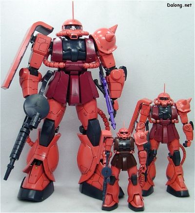 PG 1/60 机动战士高达  MS-06S 指挥官用型扎古II （夏亚专用机）
