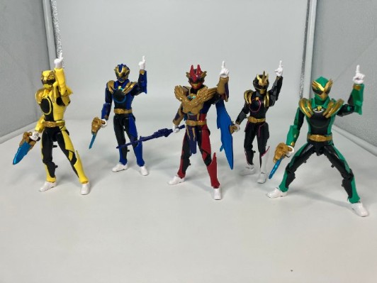 MiniPla NO.1合体系列PB 双手誓剑 & 勇动 手誓剑豪兽狼 [Premium Bandai 限定]