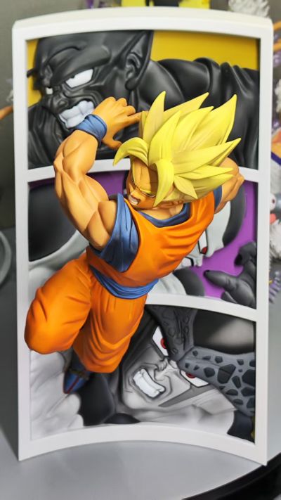 FiguartsZERO 龙珠Z 超级赛亚人孙悟空 战斗的轨迹