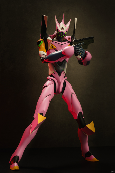 REAL ACTION HEROES #630 EVA新剧场版&EVA新剧场版：Q エヴァ8号机 Beta Ver. 