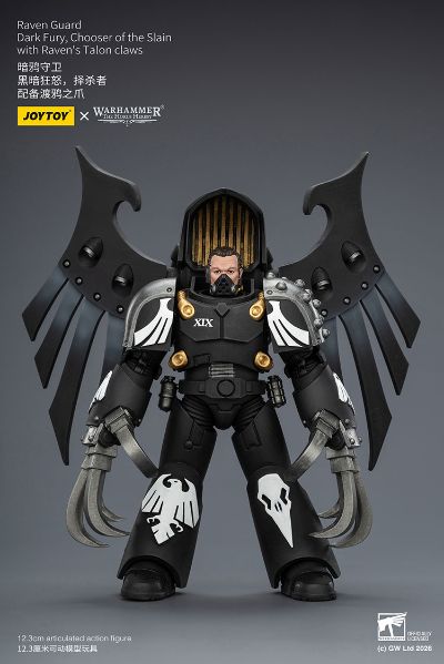 战锤：荷鲁斯之乱 暗鸦守卫 黑暗狂怒，择杀者配备渡鸦之爪