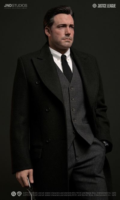 JND Studios DC宇宙 正义联盟电影 蝙蝠侠 布鲁斯·韦恩 1:3 雕像（本·阿弗莱克 单人 & 双人版）