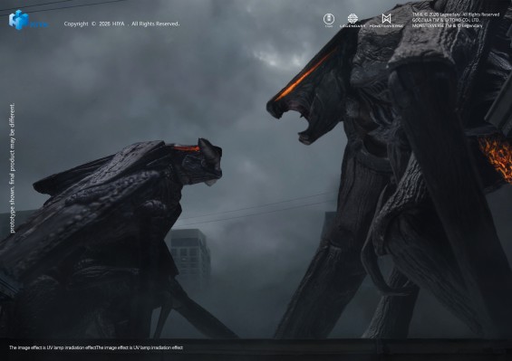 EXQUISITE BASIC系列 哥斯拉(2014) 雌雄穆托套装