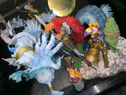 一番赏 航海王 造型王 香多拉的战士 ～ 卡尔加拉～ A奖 香多拉的战士 卡尔加拉 笔刷彩色