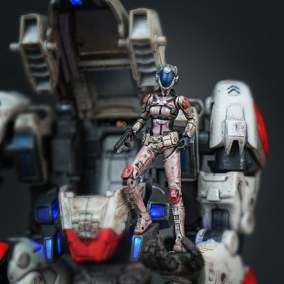 FR露娜·赛博修斯DX-06机甲人偶套装