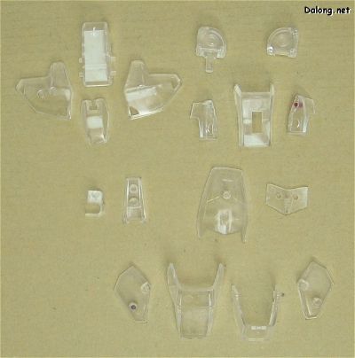 MG #37 机动战士Z高达 MSN-00100百式 30th Anniversary Clear Parts 