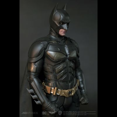 JND Studios 黑暗骑士三部曲 蝙蝠侠 布鲁斯·韦恩 1:3 雕像（克里斯蒂安·贝尔 单人 & 双人版）