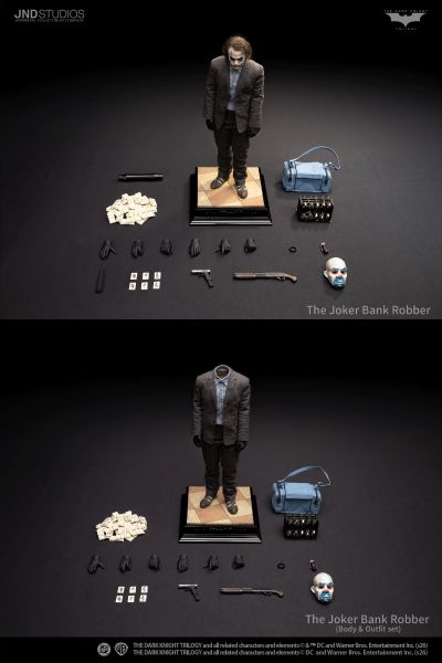 JND Studios 蝙蝠侠 黑暗骑士 小丑 1:6 可动人偶/兵人（希斯·莱杰版 Type-C）