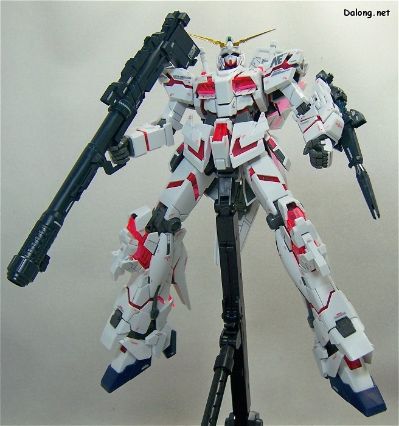 MG 1/100 机动战士高达UC  RX-0 独角兽高达 Ver. Ka, Titanium Finish