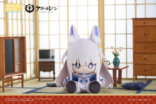 碧蓝航线  鵗（信浓） PuniPuni坐姿毛绒娃娃