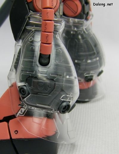 MG 机动战士高达 MS-06S指挥官用扎古II 夏亚・阿兹纳布尔机 / with Special Clear Armor Parts 