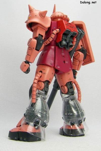MG 机动战士高达 MS-06S指挥官用扎古II 夏亚・阿兹纳布尔机 / with Special Clear Armor Parts 