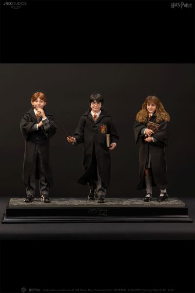 JND Studios 哈利·波特与魔法石 哈利·波特 & 罗恩 & 赫敏 1:6 可动人偶/兵人（Type-C）