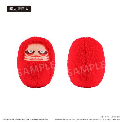 进击的巨人 掌心动物园毛绒玩偶 巨人