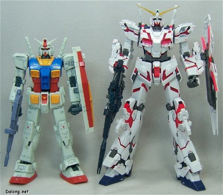 MG 1/100 机动战士高达UC  RX-0 独角兽高达 Ver. Ka, Titanium Finish