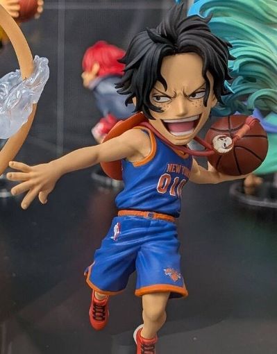 WCF世界收藏人偶 航海王×NBA 波特卡斯・D・艾斯