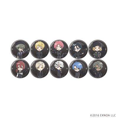 文豪与炼金术师 黑色穿搭 ver. 徽章