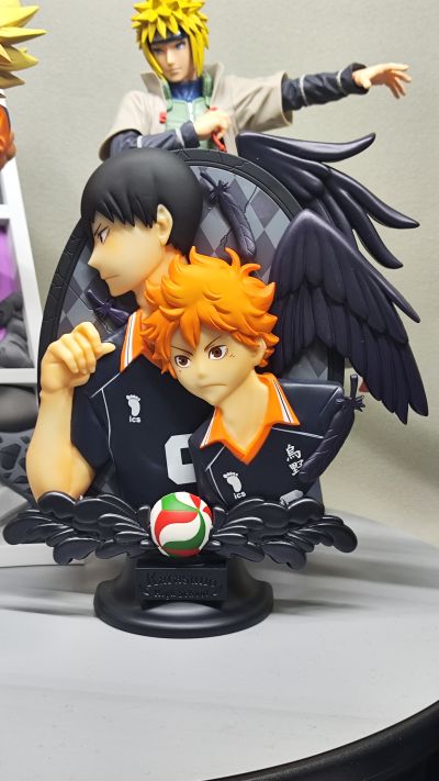 胸像 一番赏 排球少年!!～宿命の対决！乌野ＶＳ青叶城西 排球少年!! 日向 翔阳&影山 飞雄 