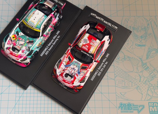 初音未来 GT企划 1/18 GOODSMILE 初音未来 AMG 2025 开幕战