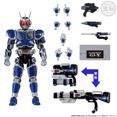 食玩 SO-DO CHRONICLE 假面骑士G7 &假面骑士G-X 套装