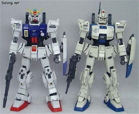 MG 1/100 机动战士高达 第08MS小队  RX-79[G]Ez-8 Ez8高达