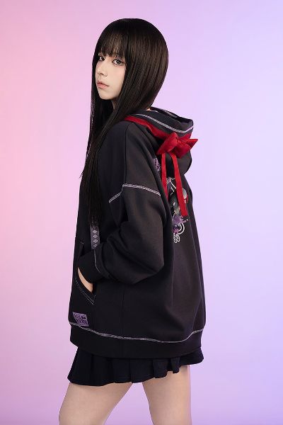 魔法少女小圆 剧场版 [新篇] 叛逆的物语 连帽衫 最终形态鹿目圆／恶魔焰