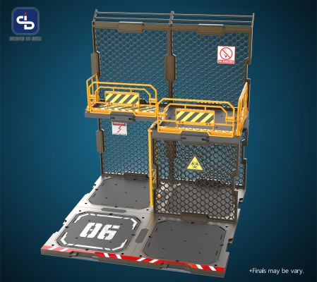 FreshRetro SIB06 铁网连廊B