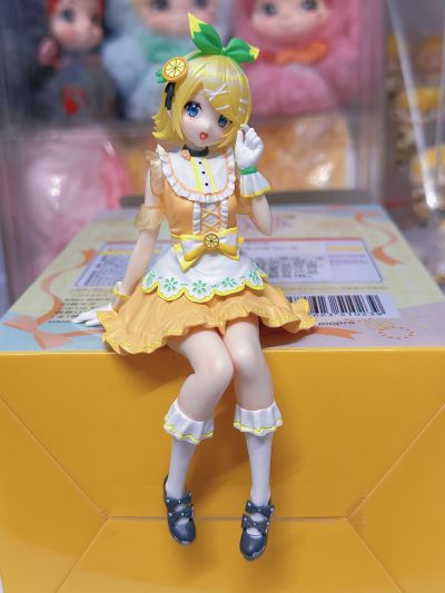 FuRyu赏 初音未来 柑橘未来 B奖 镜音铃 压泡面