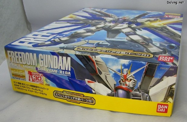 MG 1/100 自由高达【クリア外装パーツ付き】