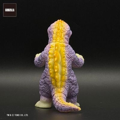 GVA-MC 哥斯拉（1964）& 摩斯拉幼虫 紫色发光版（ピコピコ）