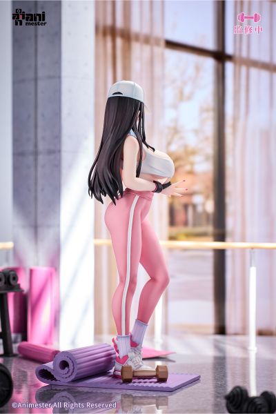 东滩 健身女孩的流汗时刻