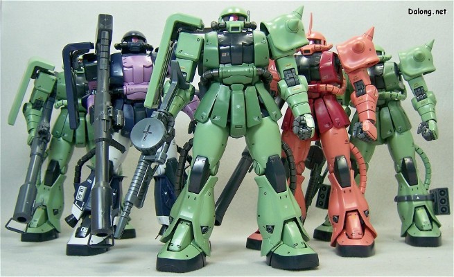 MG 1/100 机动战士高达  	MS-06F 扎古II Ver. 2.0, Minelayer