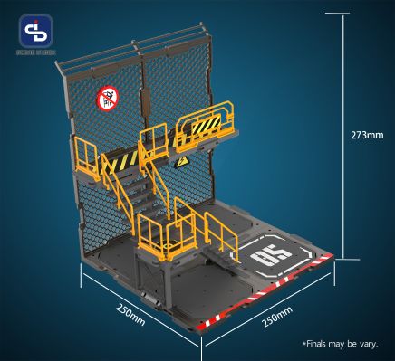 FreshRetro SIB05 铁网连廊A