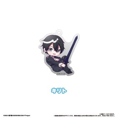 刀剑神域 吵吵闹闹亚克力挂件盲盒