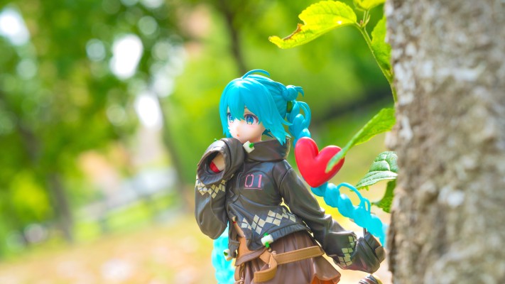 Fashion 初音未来  户外时装