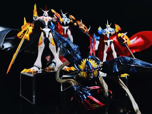 一番赏 「数码兽」系列 -光与暗的冲突- 最终奖 迪亚波罗兽-魂豪示像-