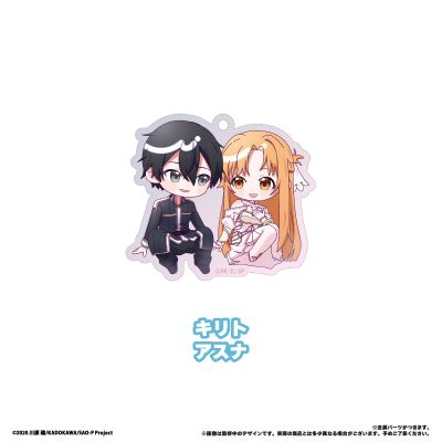 刀剑神域 吵吵闹闹亚克力挂件盲盒