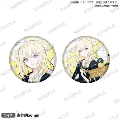 BanG Dream!　Birthday ver. 徽章套装vol.2 Doloris（三角初华）