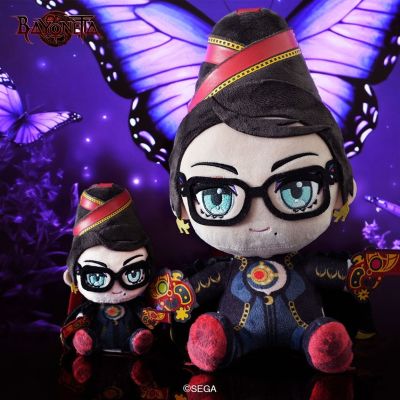 猎天使魔女 坐姿毛绒挂件 贝优妮塔