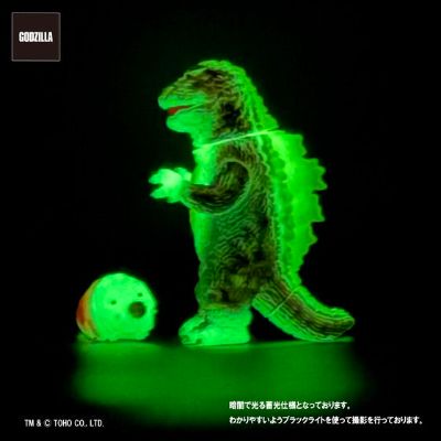 GVA-MC 哥斯拉（1964）& 摩斯拉幼虫 紫色发光版（ピコピコ）