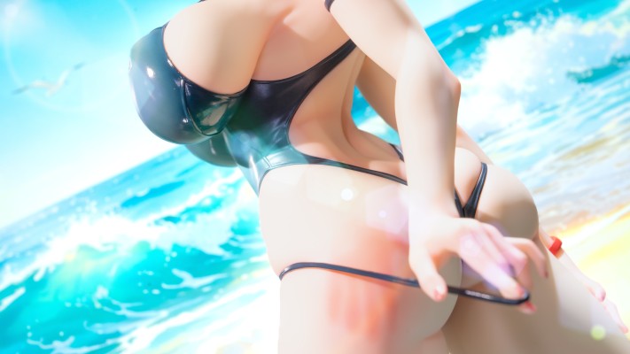 换装时间 鸢尾 竞技泳装