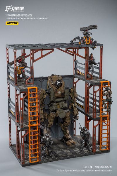战星辰 1/18 机甲仓库