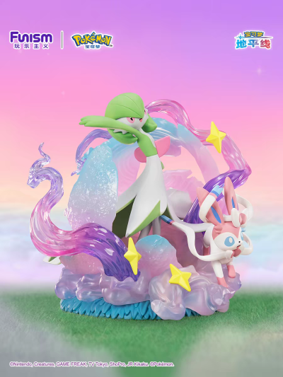 派非格 宝可梦伙伴系列 沙奈朵和仙子伊布