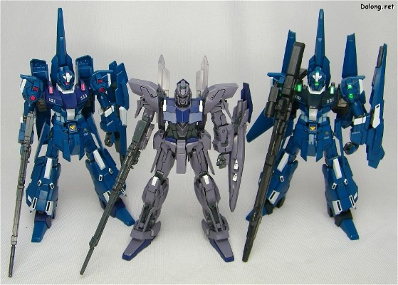 HGUC 1/144 	机动战士高达UC  MSN-001A1 德尔塔Plus