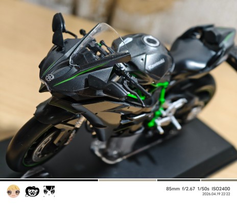 1/12 完成品BIKE 川崎 Ninja H2