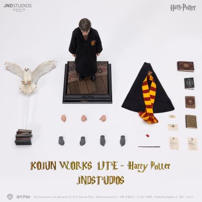 JND Studios 哈利·波特与魔法石 哈利·波特/罗恩/赫敏 1:6 可动人偶/兵人（精简版）