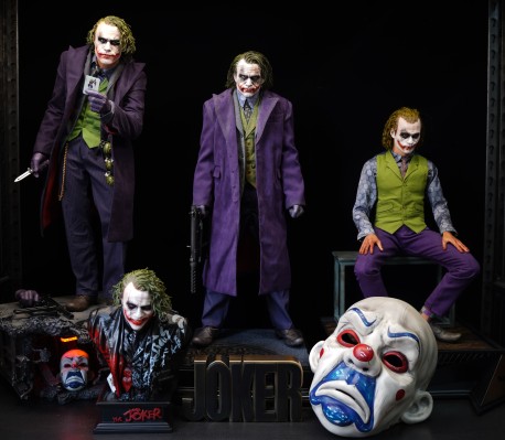 JND Studios 2022年电影 新蝙蝠侠 1:3 雕像（罗伯特·帕丁森战衣版）