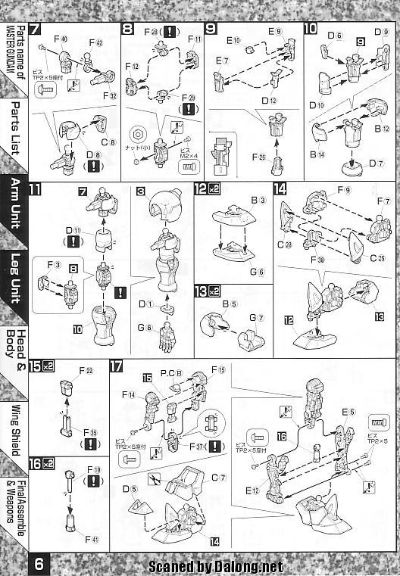 MG #47 机动武闘伝G高达 GF13-001NHII尊者高达 